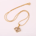 31487 Xuping guangzhou fashion imitation jewelry delicate gold pendant gem stones for making jewelry